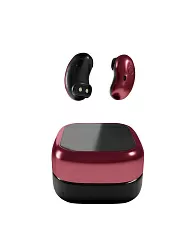 Bluetooth-наушники беспроводные Smart вакуумные c LED дисплеем More choice BW22S TWS красный - Фото