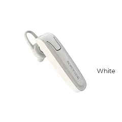 Bluetooth гарнитура BOROFONE BC21 Encourage Sound BT 4.2, моно, вкладыши (белый) - Фото
