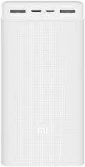 Внешний аккумулятор Xiaomi Mi Power Bank 3 30000 mAh PB3018ZM (White) - Фото