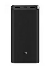 Внешний аккумулятор Xiaomi Mi Power Bank 3 Super Flash Charge 20000 (Black) - Фото